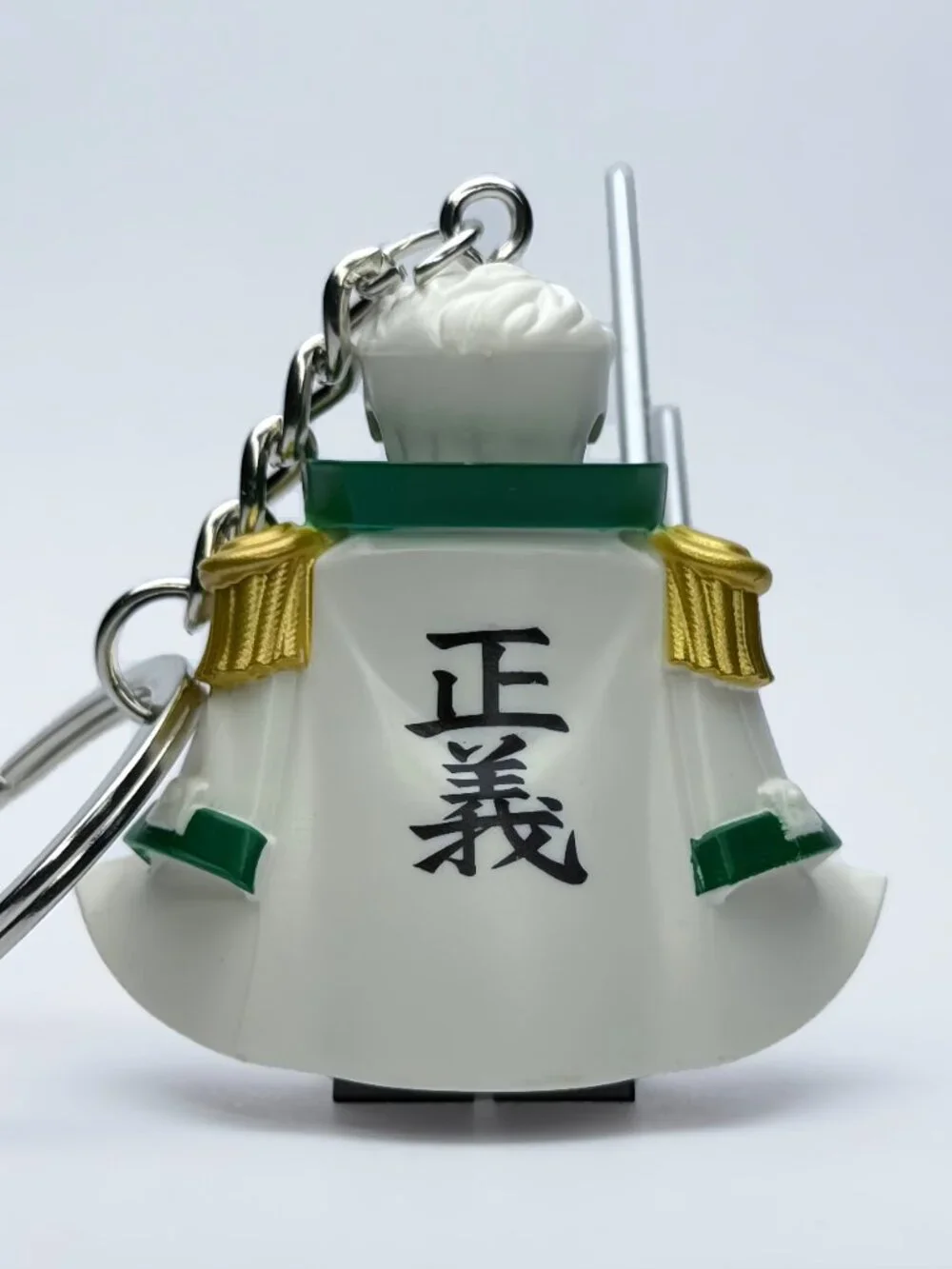 One Piece Smoker Custom Minifigure Keychain